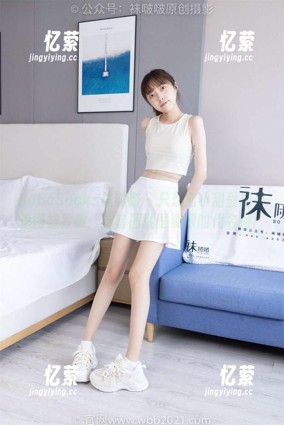 BoBoSocks袜啵啵 - 只想向小甜豆和白渔网袜致敬：这套图就是资源的代名词！