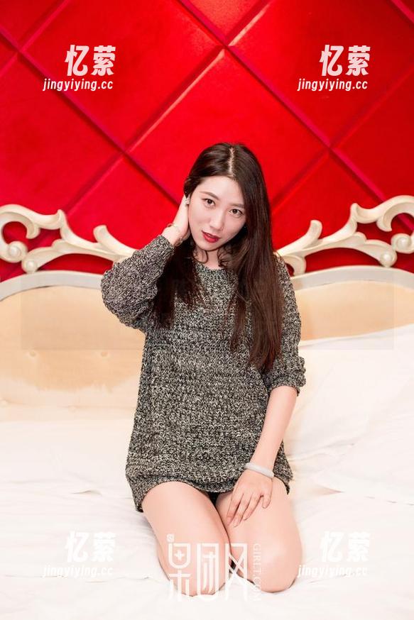 GIRLT果团网 - 陈诗诗的白色全集，我说你就别想没那眼光了