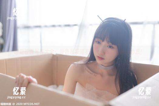喵糖映画写真大全：粉色吊带睡衣，一秒就能勾起小心思！