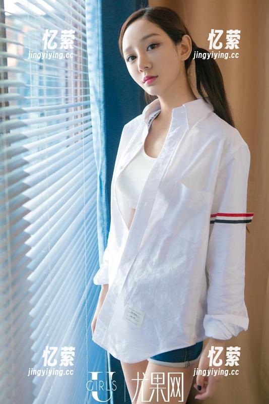 UGirls尤果网 - 下载这组写真，张栩菲把纯白穿出高级感，冷静了我整个夏天！