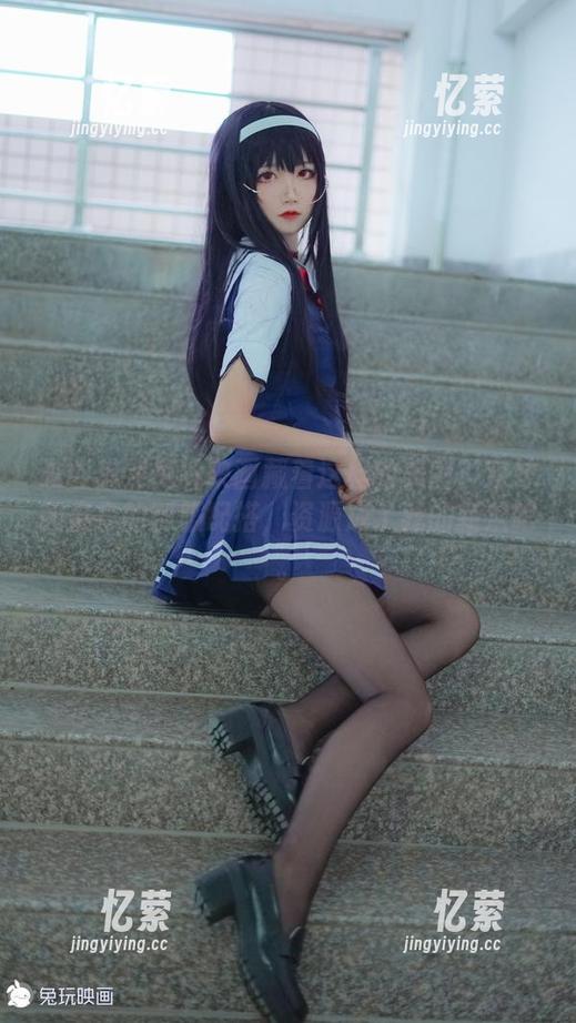 兔玩映画 谁能想到兔玩映画藏着这样的美图?穹妹和麻衣的制服配搭,资源成了我的新欢吧。