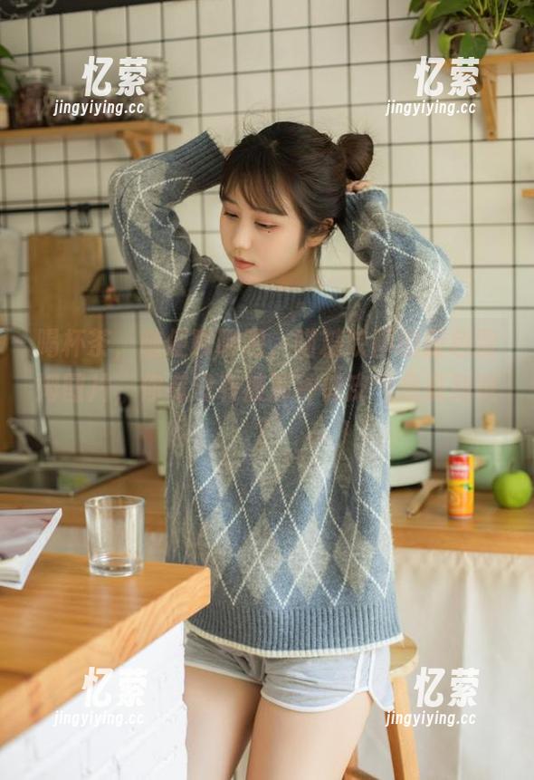 喵糖映画 喝杯茶,随便聊聊吧,喵糖映画的蓝色雷姆图片,你有没有被那种俏皮气息戳到呢?