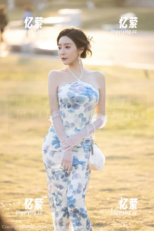 语画界 - 奈沐子短裙新风尚：美图上线，爱它就像爱看冰淇淋融化的样子，太让人心动了！